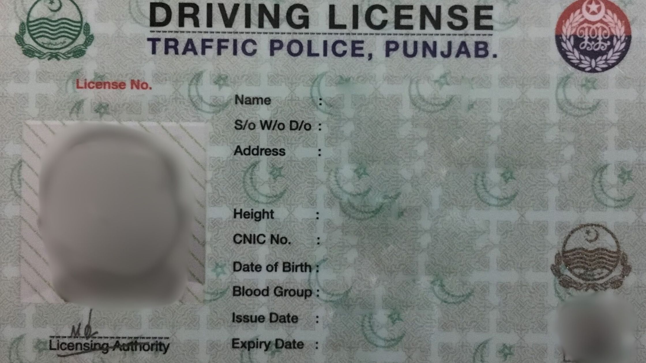 Punjabs Relief 3Day License Fine Exemption